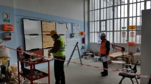 İLK SINAV İNŞAAT BOYACILARI İÇİN YAPILDI